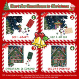 Pieci di puzzle del negozio di Natale 1000 pezzi