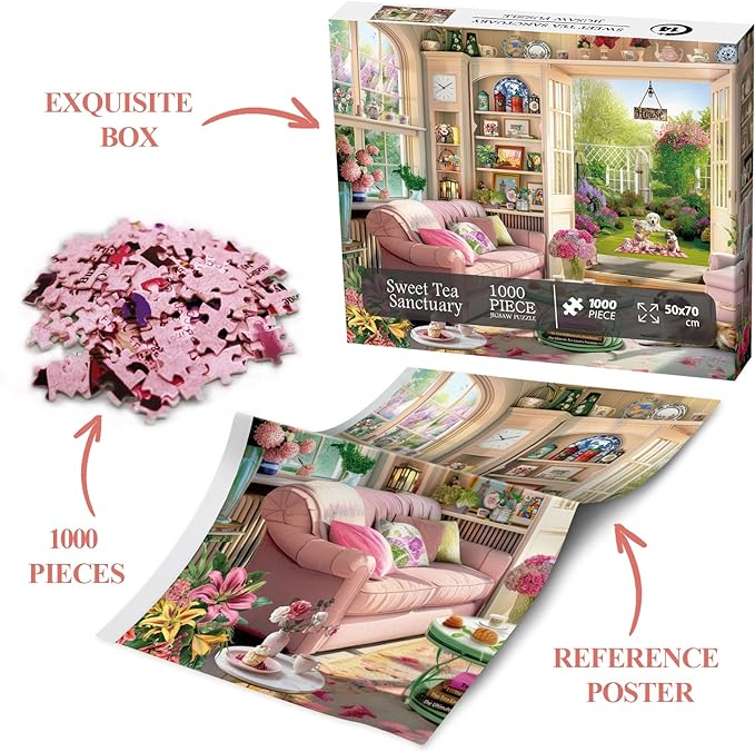 Sweet Tea Sanctuary puzzle puzzle 1000 pezzi