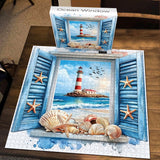 Puzzle finestra oceanica puzzle 1000 pezzi