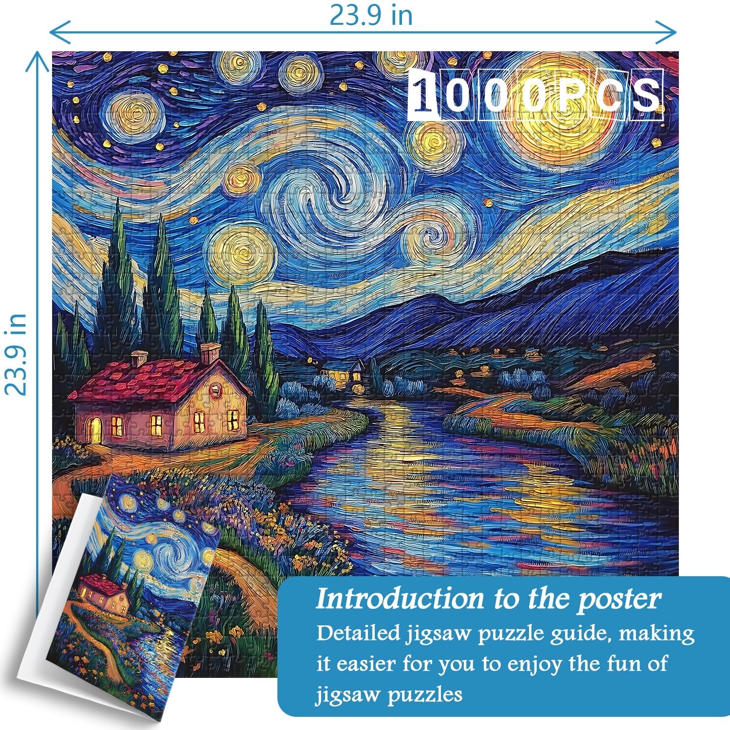 Night Town Jigsaw Puzzle 1000 pezzi