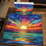 Increspature di puzzle leggero puzzle 1000 pezzi