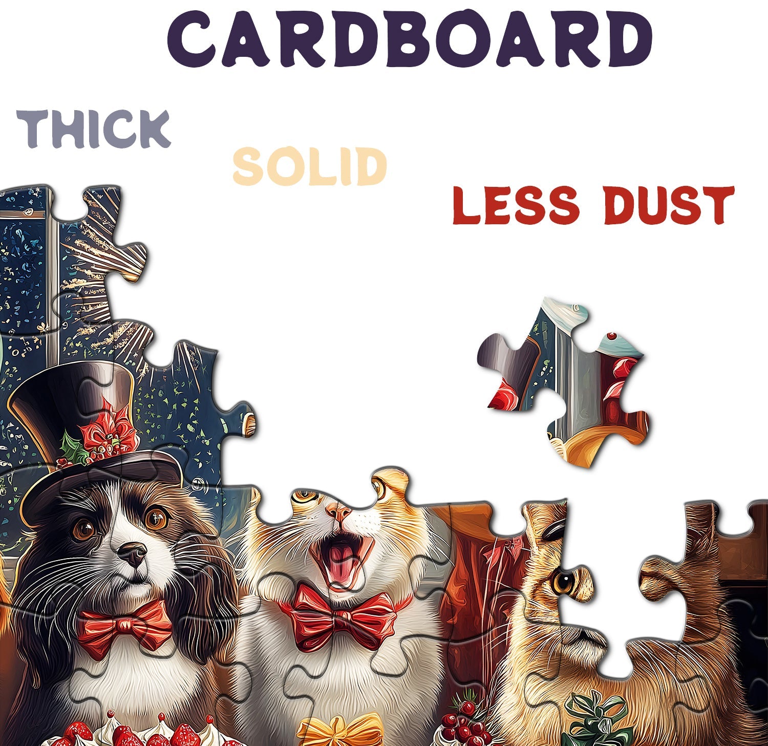 Punti di puzzle per animali domestici 1000 pezzi