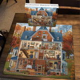 Automne Retro Villa Puzzle 1000 pièces 1000 pièces