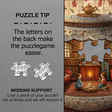 Accogliente puzzle a squarciale 1000 pezzi