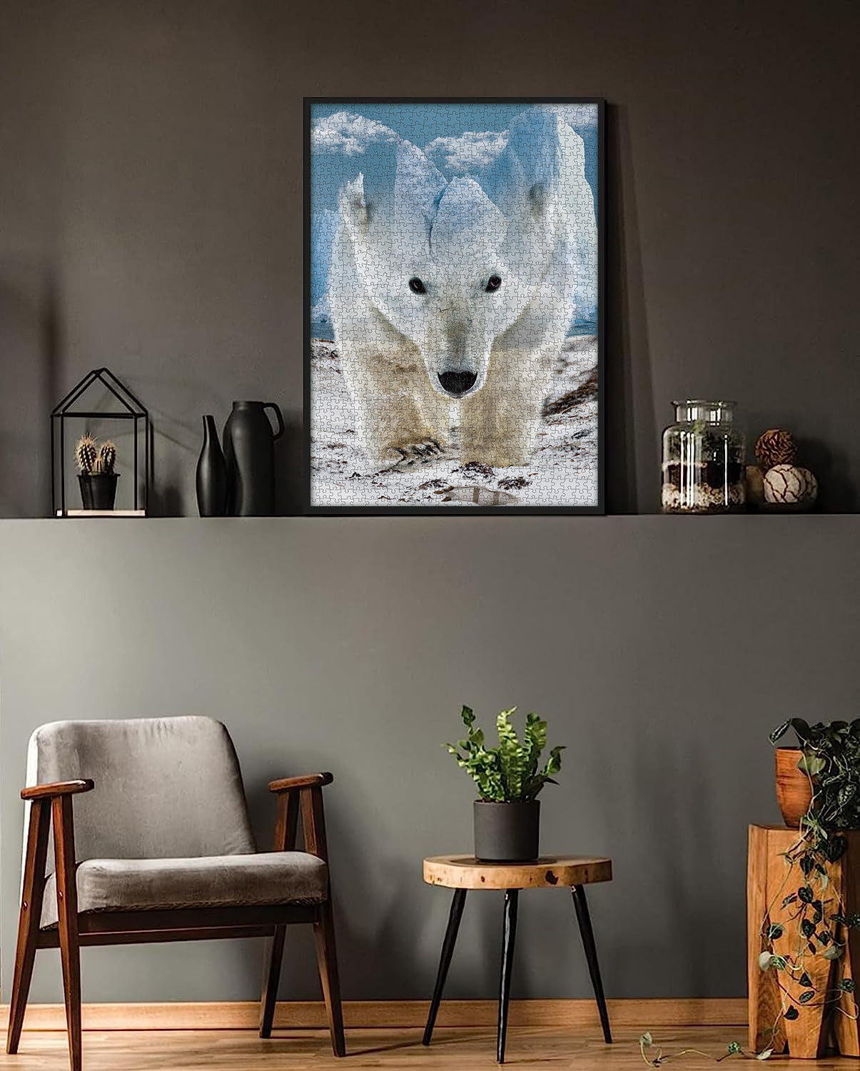 Eisbergbär -Puzzles 1000 Stücke