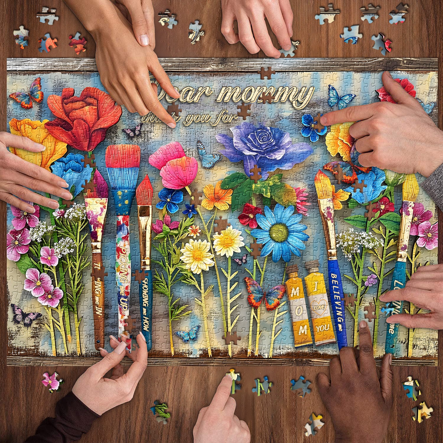 Pennellate d'amore puzzle puzzle 1000 pezzi