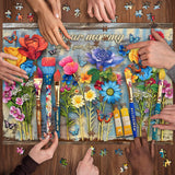 Pennellate d'amore puzzle puzzle 1000 pezzi