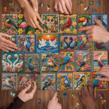 Puzzle ali intrecciate 1000 pezzi