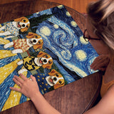Pawprints Starry puzzle puzzle 1000 pezzi