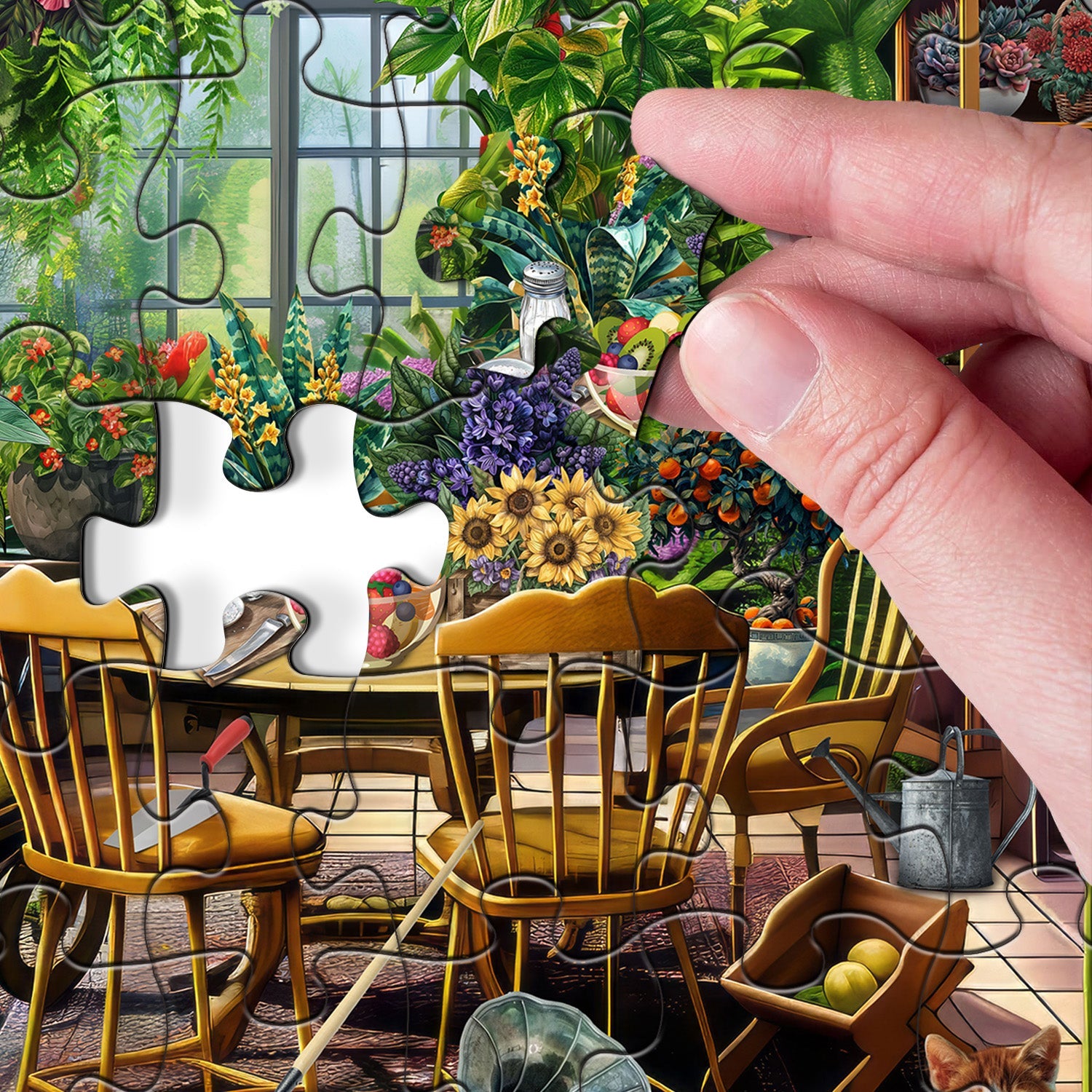 Greenery Haven puzzle puzzle 1000 pezzi