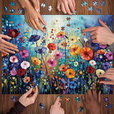 Champs chromatiques Puzzle de puzzle 1000 pièces