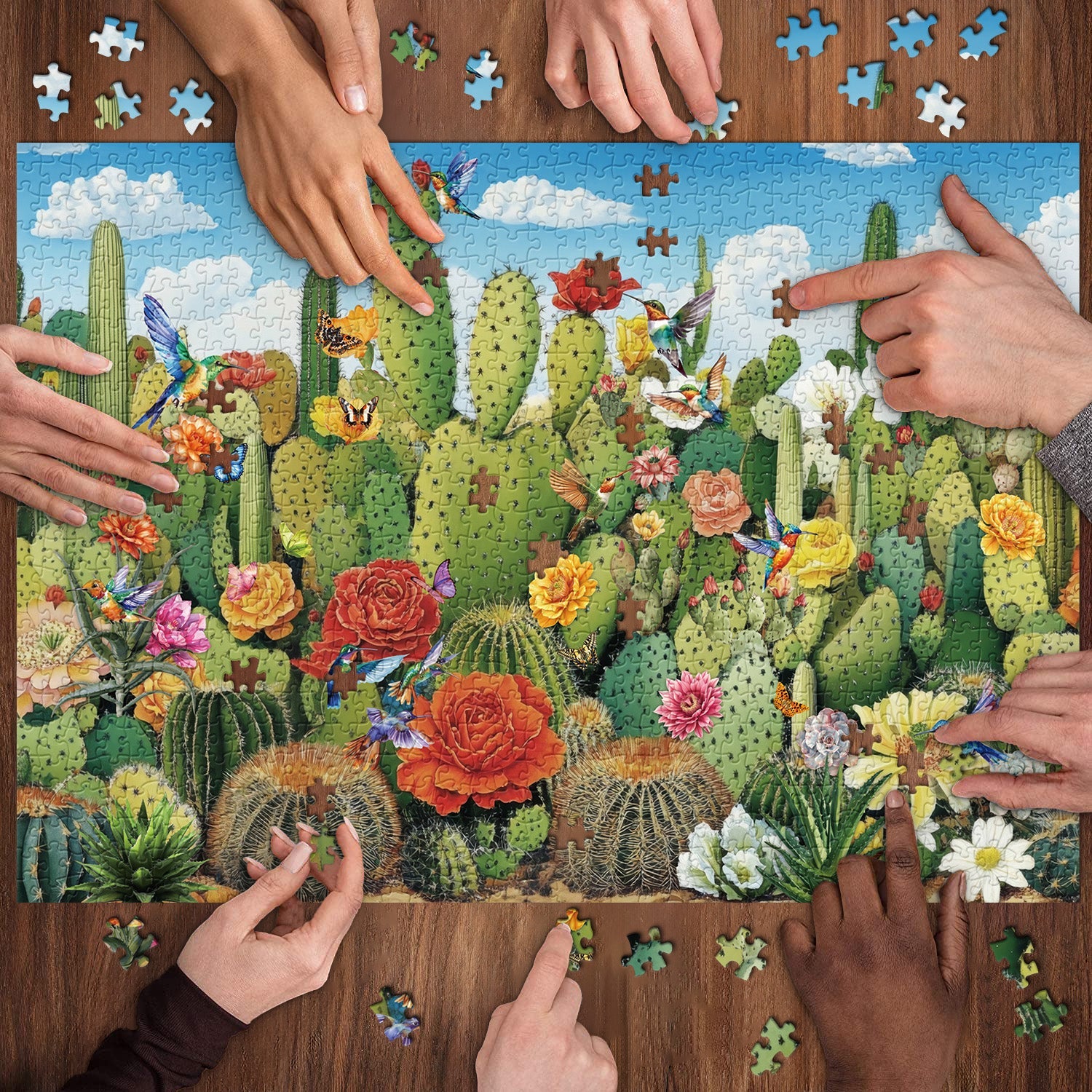 Oasis Bloom Jigsaw Puzzle 1000 pezzi