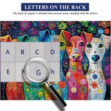 Cani colorati puzzle puzzle 1000 pezzi