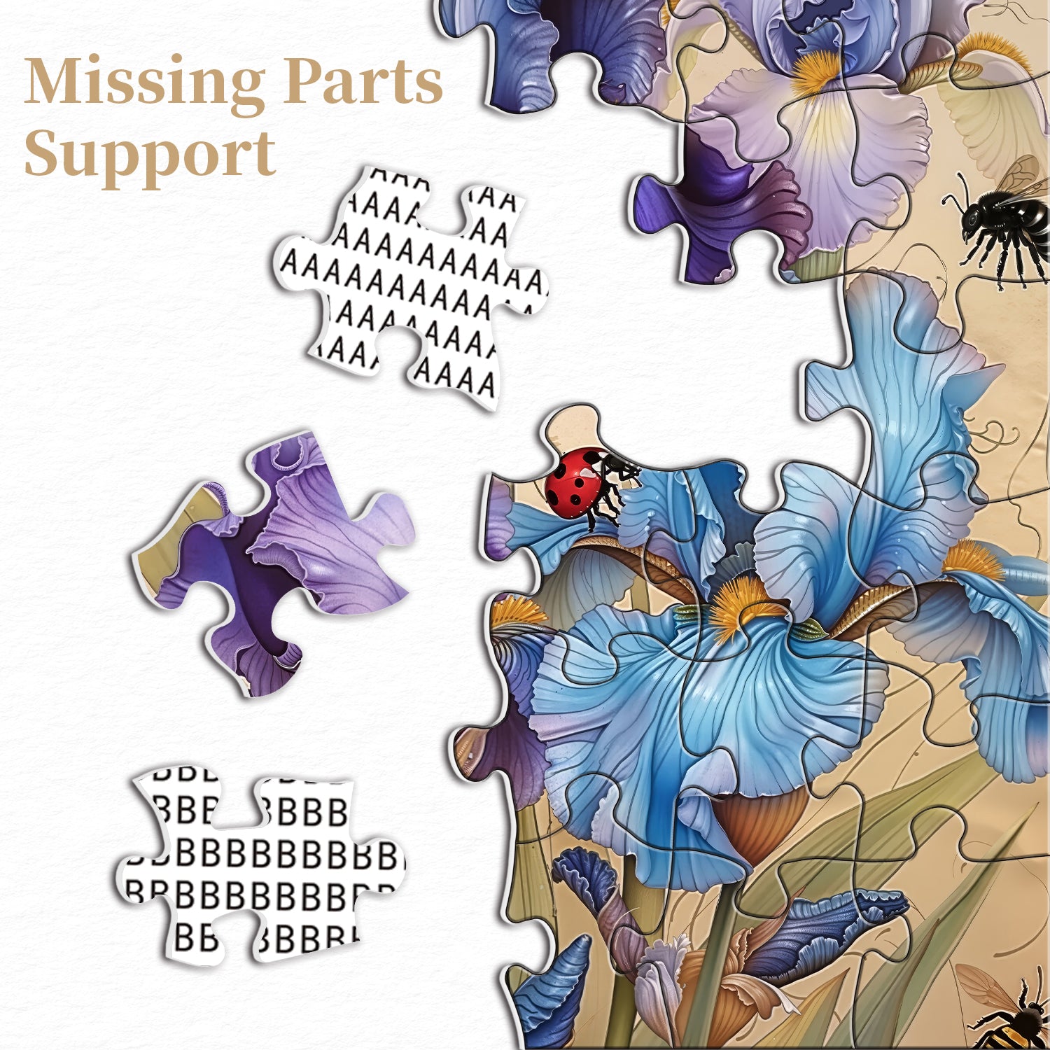 Spring Iris Jigsaw Puzzle 1000 pezzi