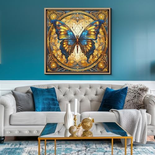 Puzzle brillant de papillon brillant 1000 pièces