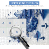 Puzzle Sérénité bleue 1000 pièces