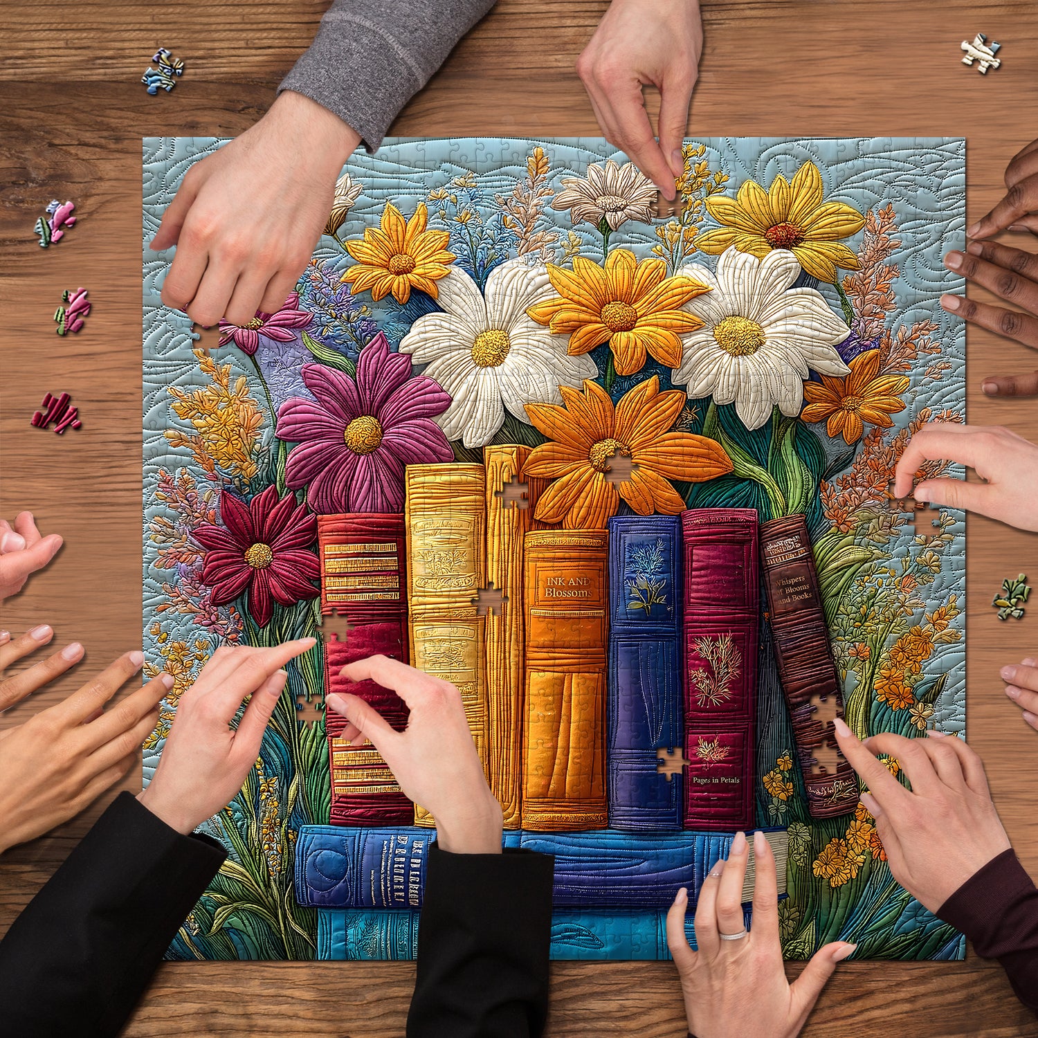Tessuto invalido puzzle puzzle 1000 pezzi