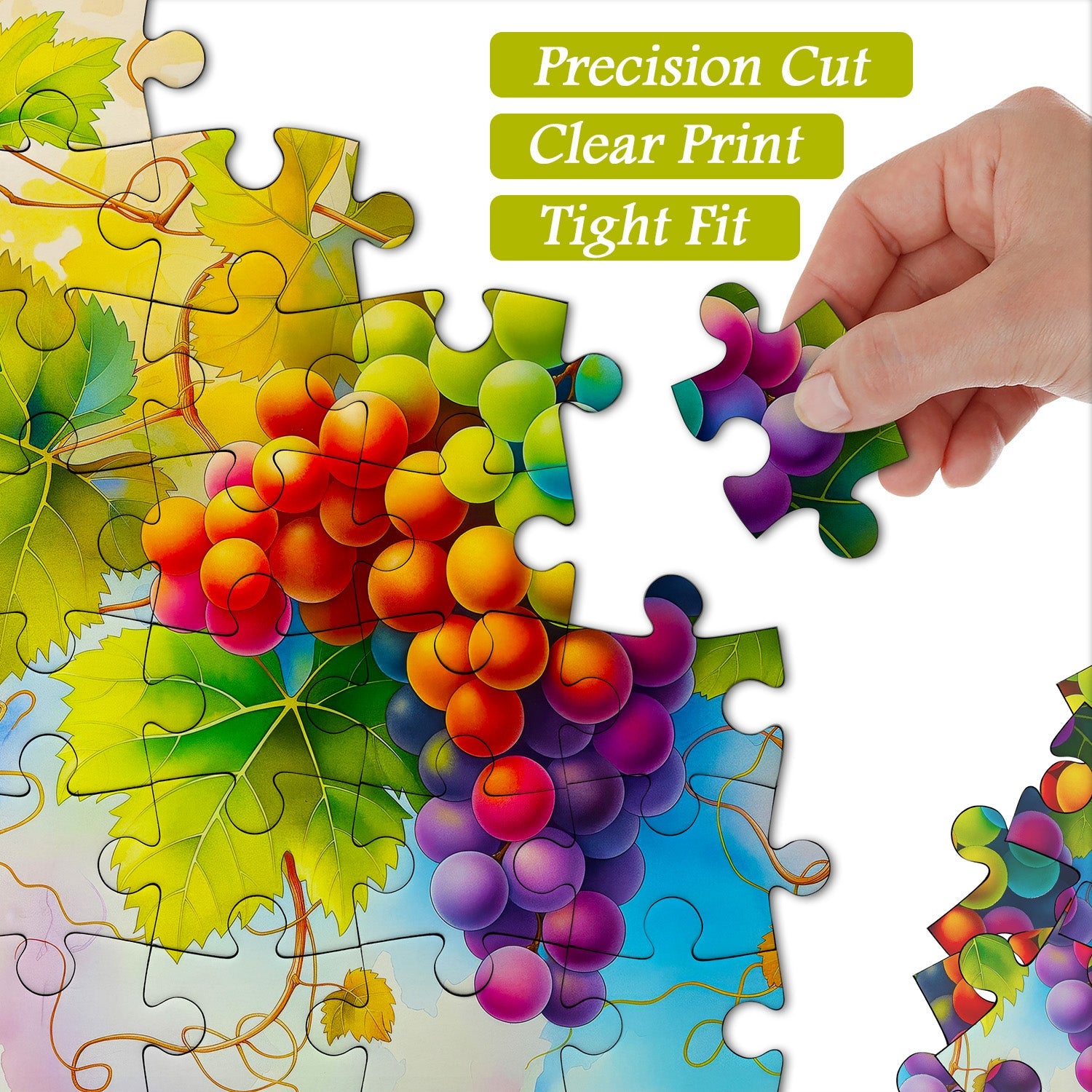 Vibranti vittini puzzle 1000 pezzi