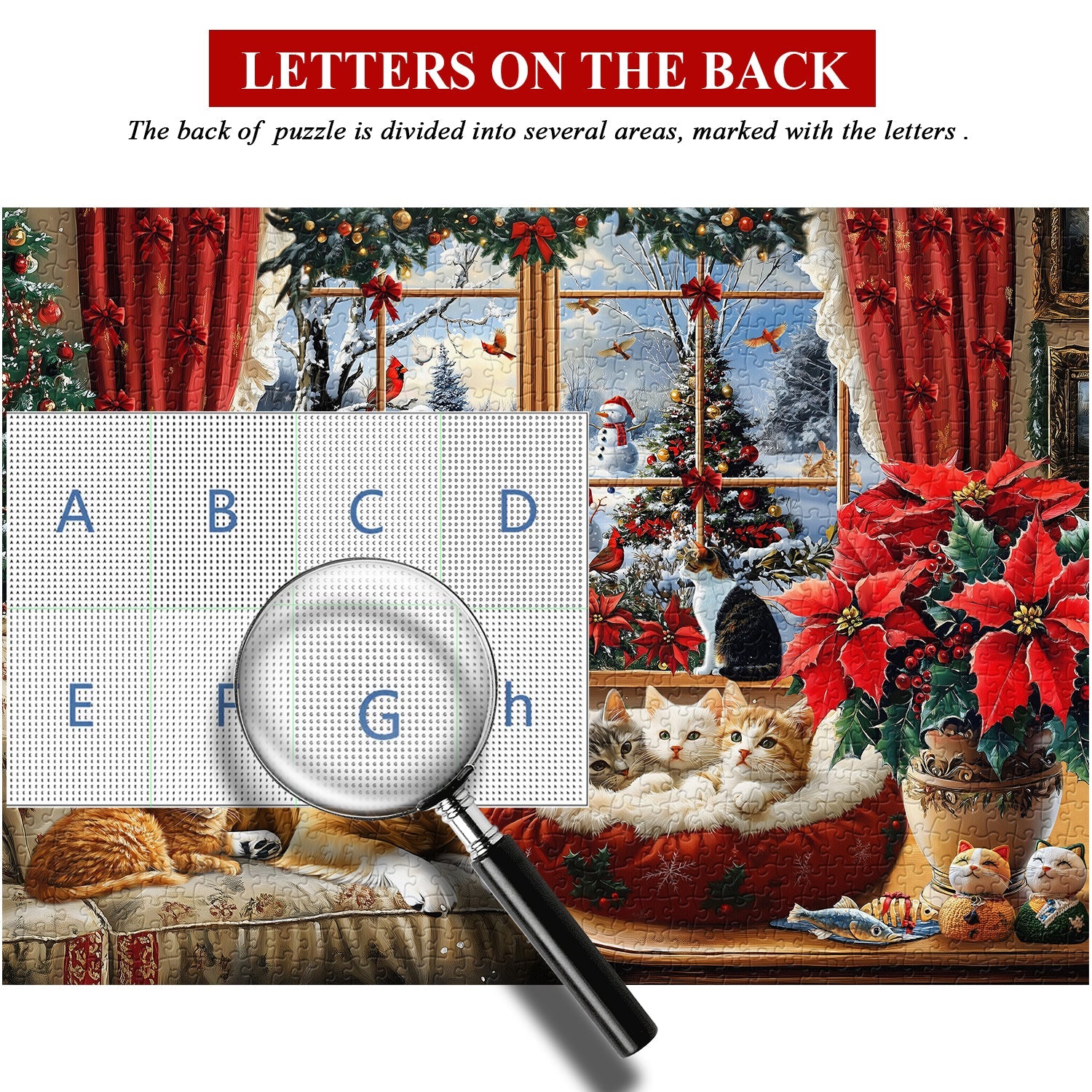 Natalizio soggiorno puzzle puzzle 1000 pezzi