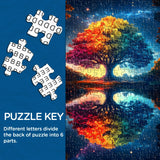 Starry Tree Jigsaw Puzzle 1000 Pieces