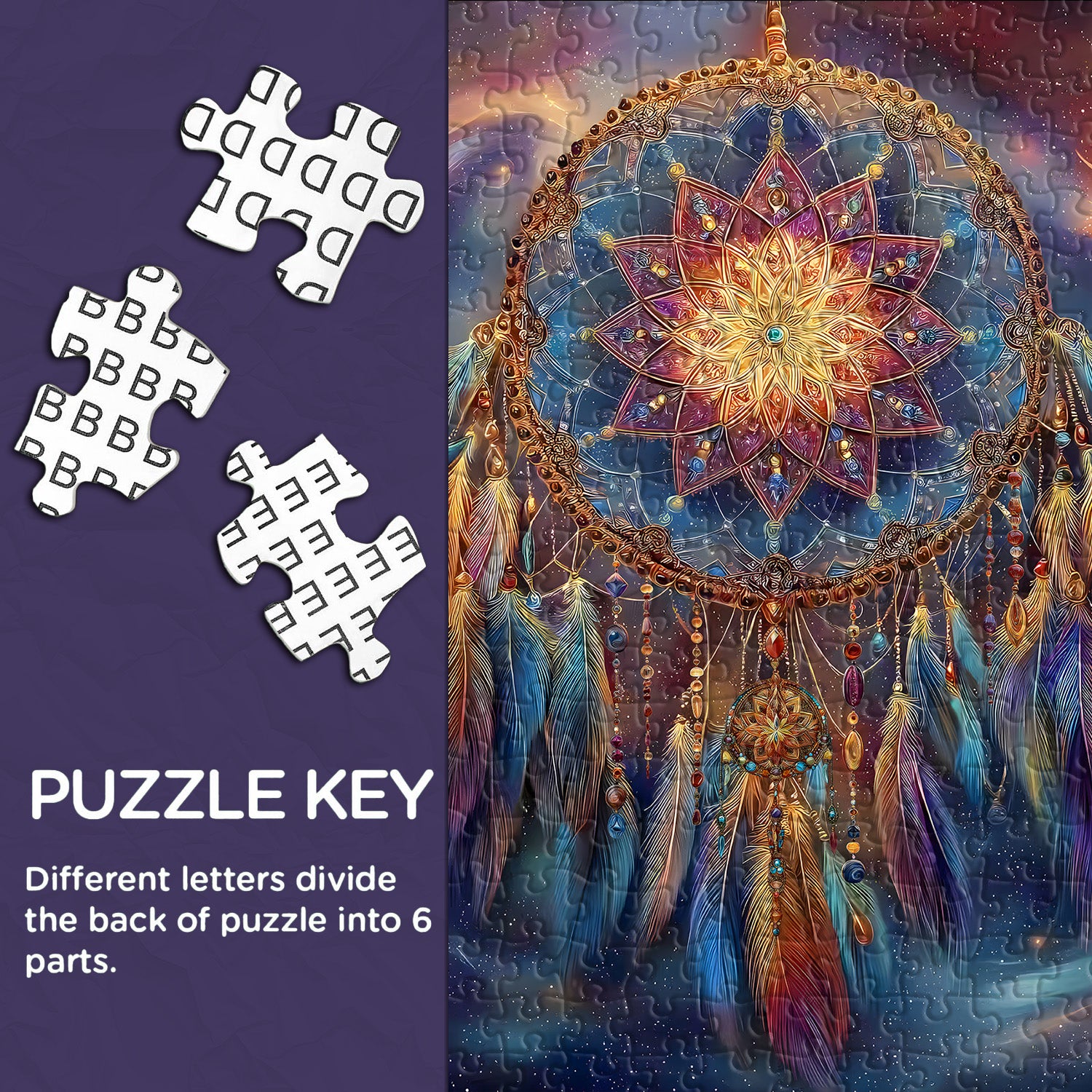 Starry Dreamcatcher Jigsaw Puzzle 1000 Pieces