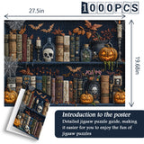 Nights spooky bookshelf notti puzzle 1000 pezzi