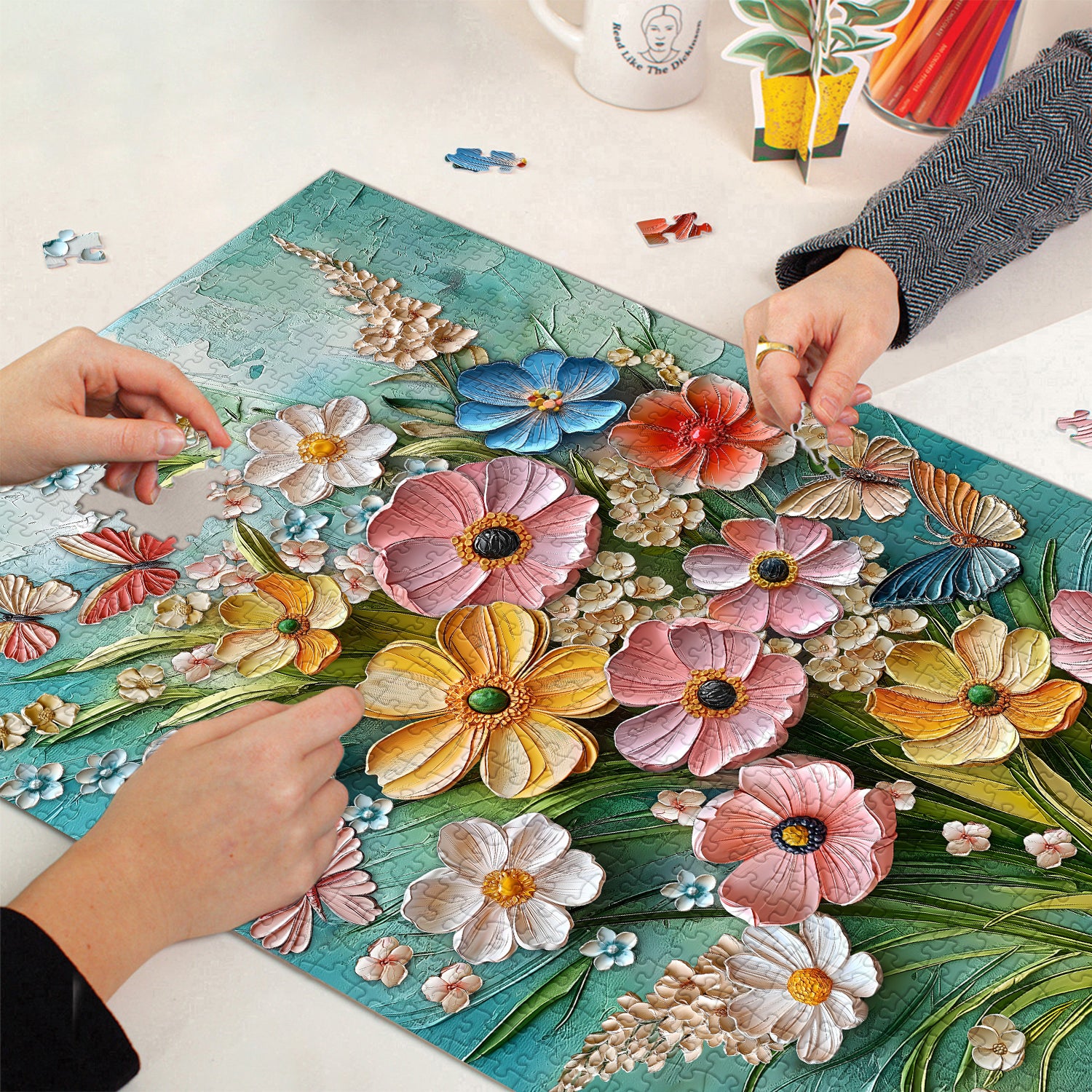 Spring Flower Dance Puzzle 1000 pièces 1000 pièces