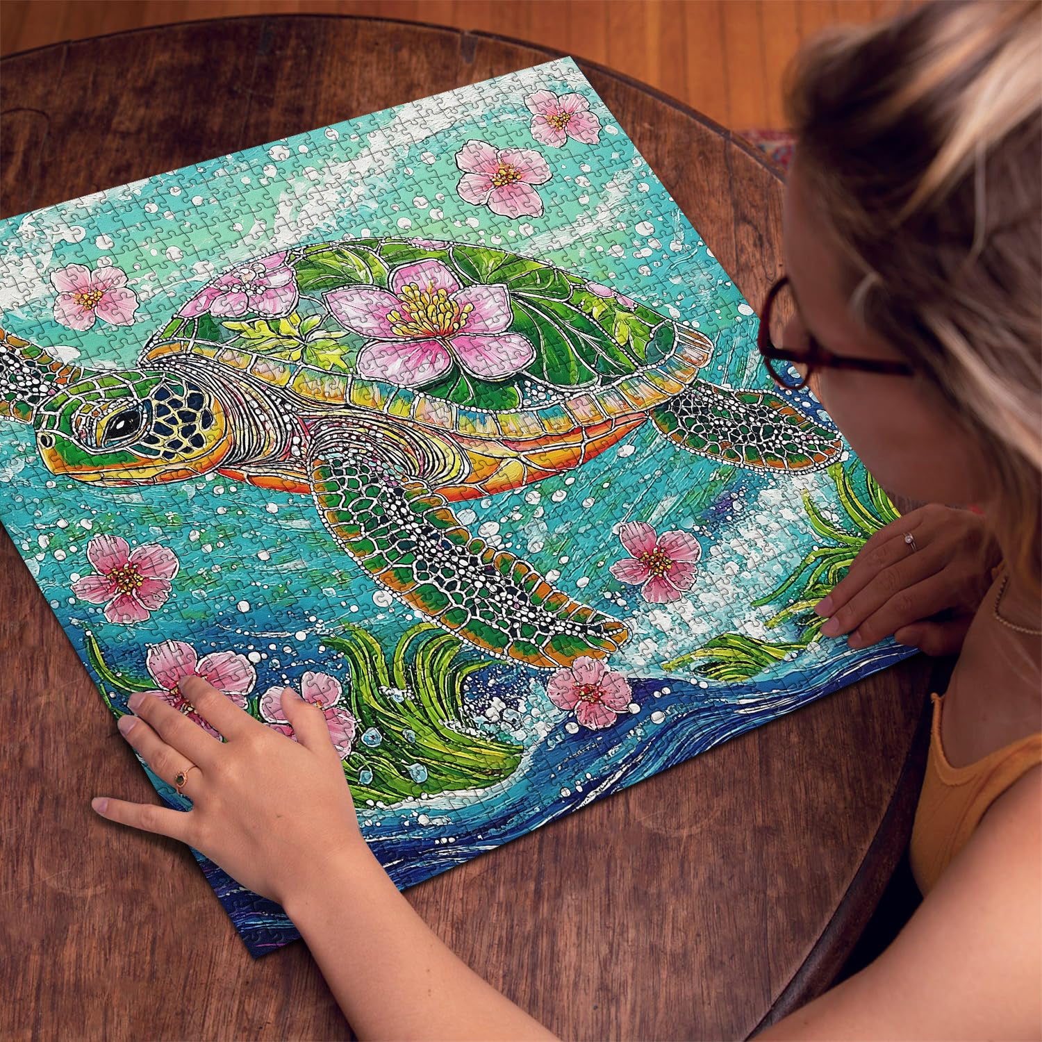 Turtle's Voyage Jigsaw Puzzle 1000 pezzi