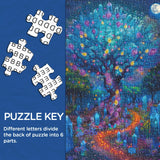 Puzzle a baldacchino di cristallo 1000 pezzi