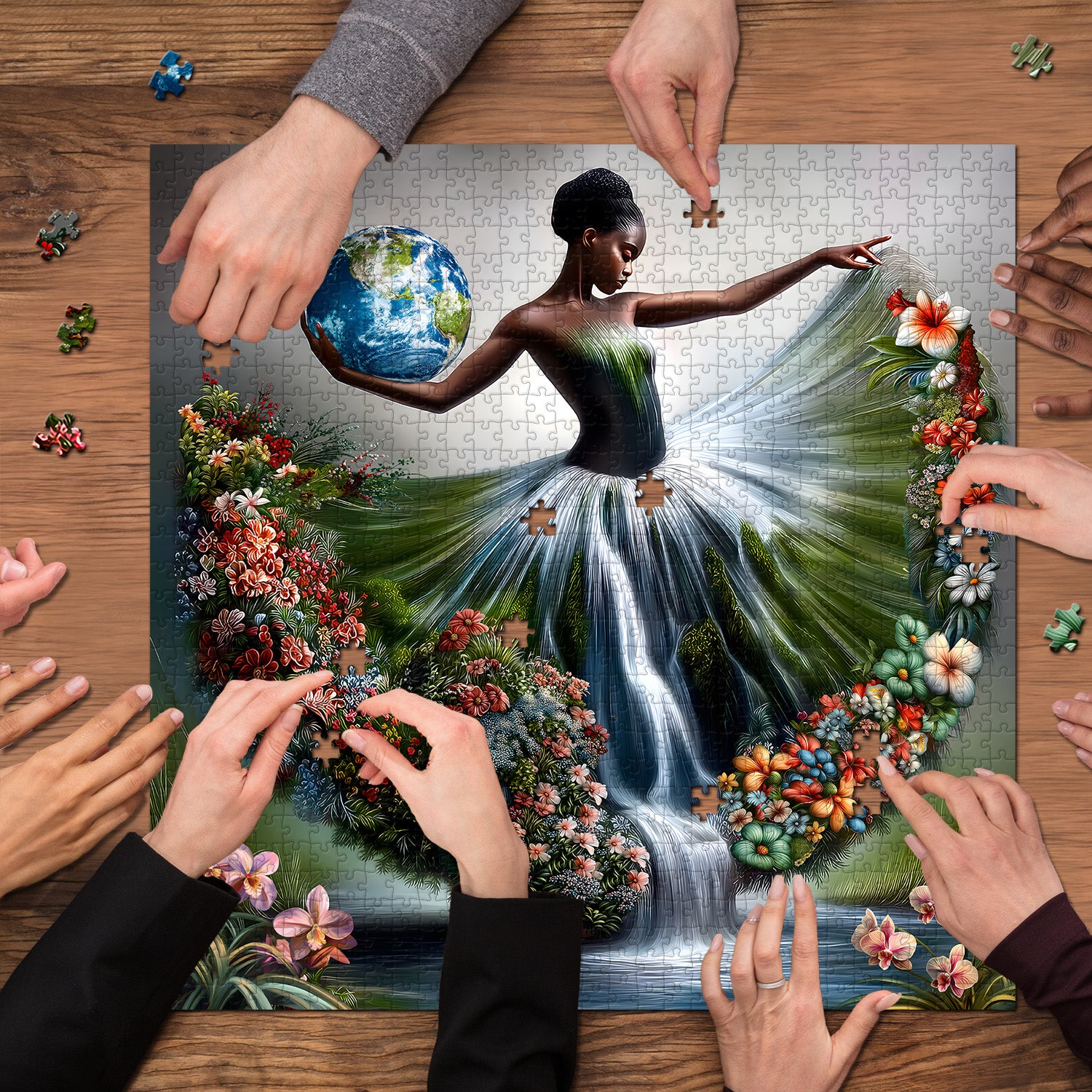 Puzzle Earth Dance 1000 pièces