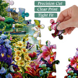 River Garden Jigsaw Puzzle 1000 Pieces