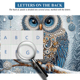 Puzzle puzzle di gufo invernale 1000 pezzi