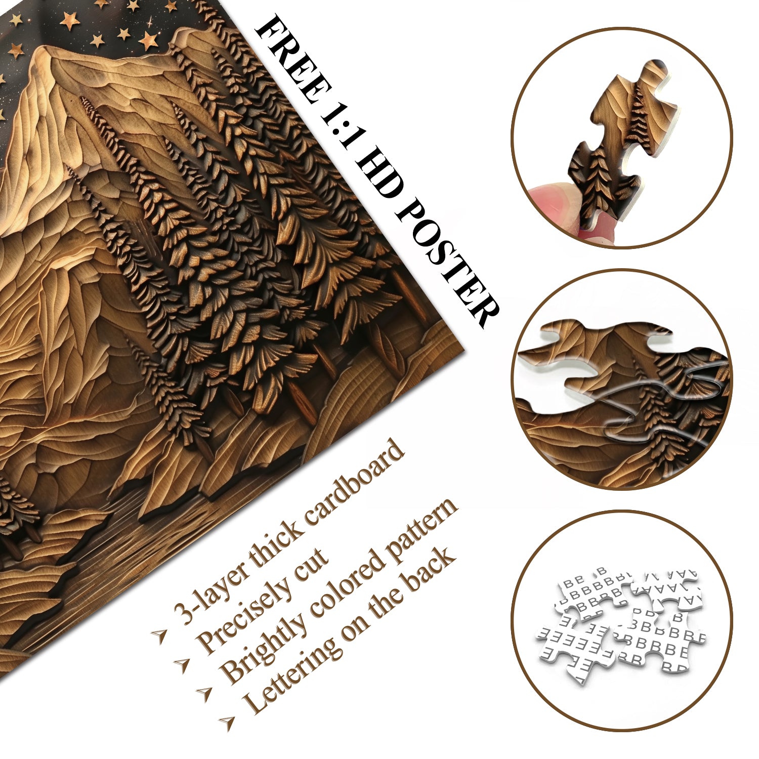 Waldpuzzle 1000 Stücke