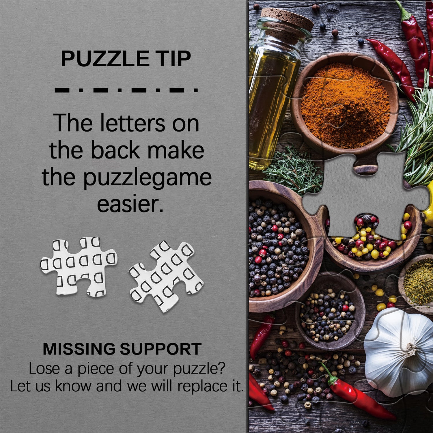 Sapori della palette puzzle puzzle 1000 pezzi