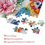 Punta puzzle di piume luccicanti 1000 pezzi