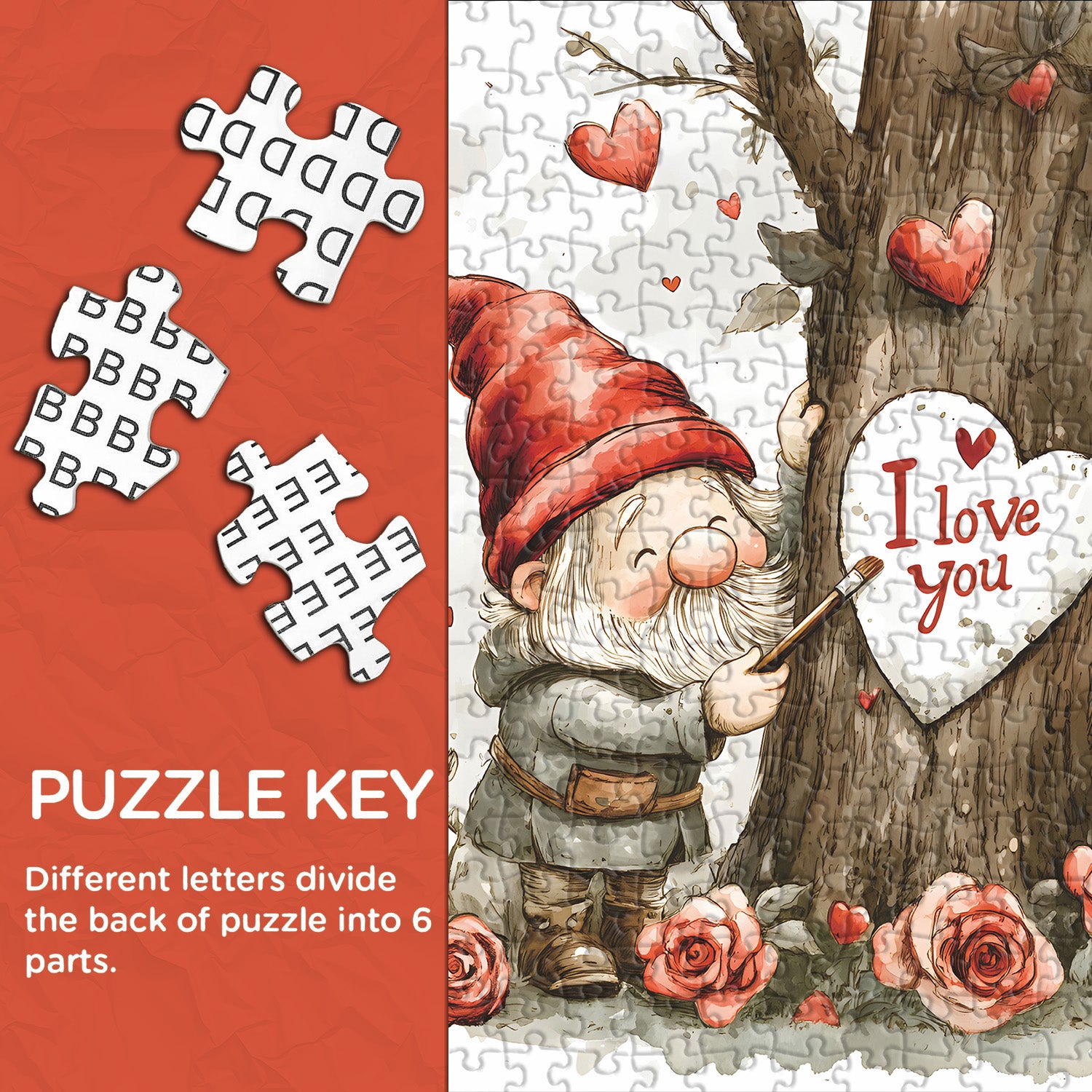 Pittura amore puzzle puzzle 1000 pezzi