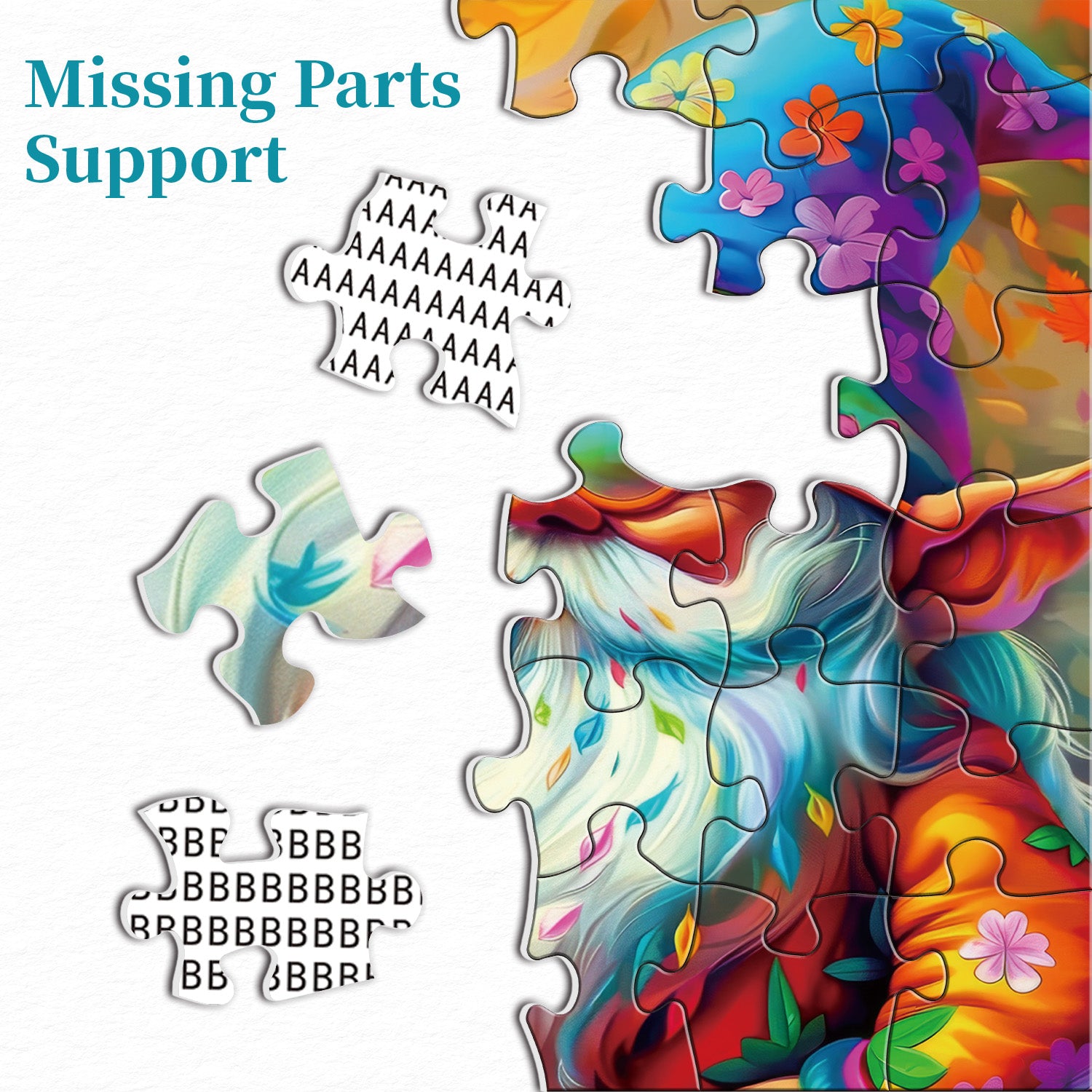 Puzzle gnome stravaganti puzzle 1000 pezzi
