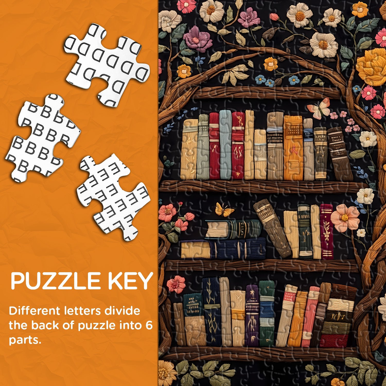 Libri tra le viti puzzle puzzle 1000 pezzi