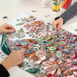 Gilded Feathers Jigsaw Puzzle 1000 Pieces