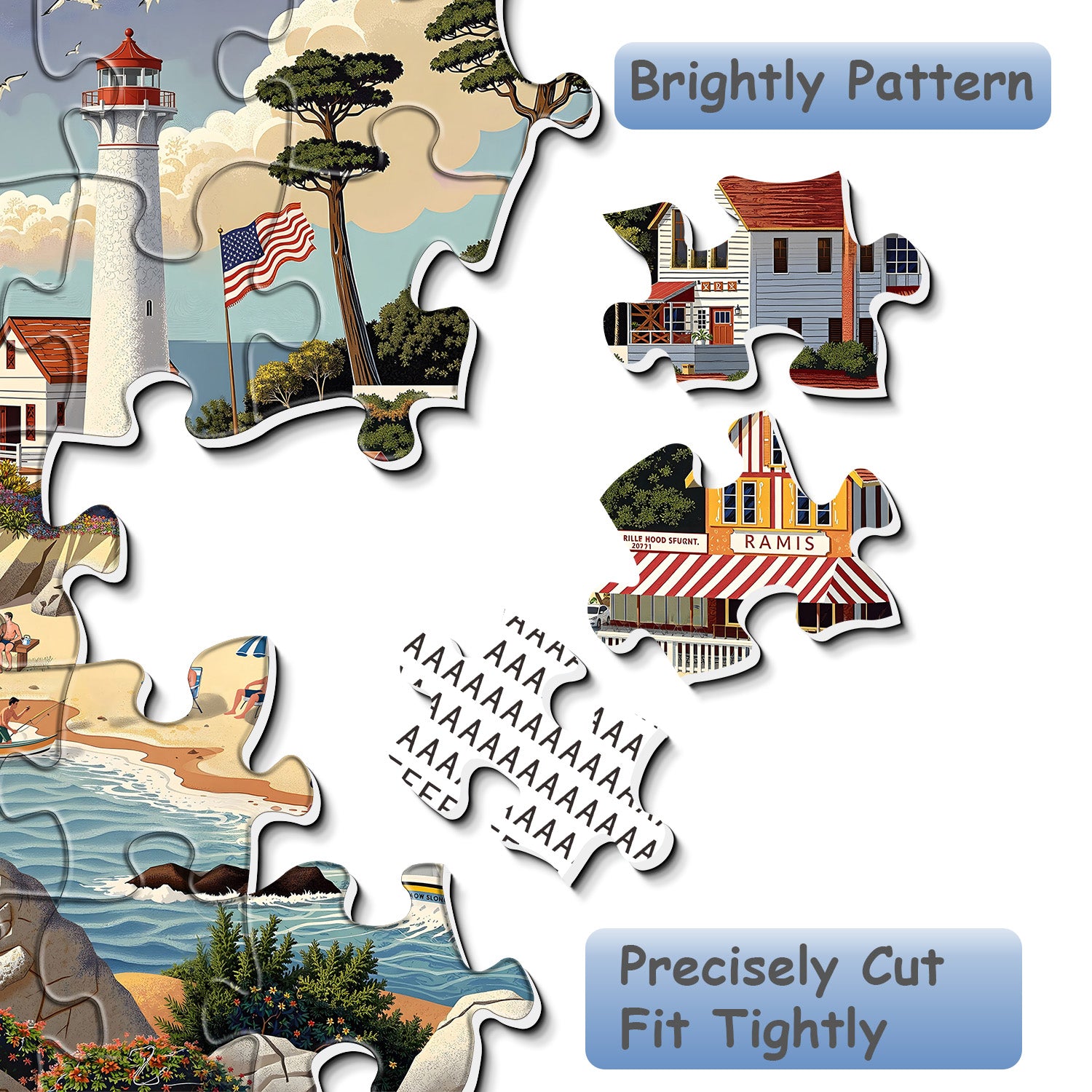 Sunshine Coast Jigsaw Puzzle 1000 pezzi