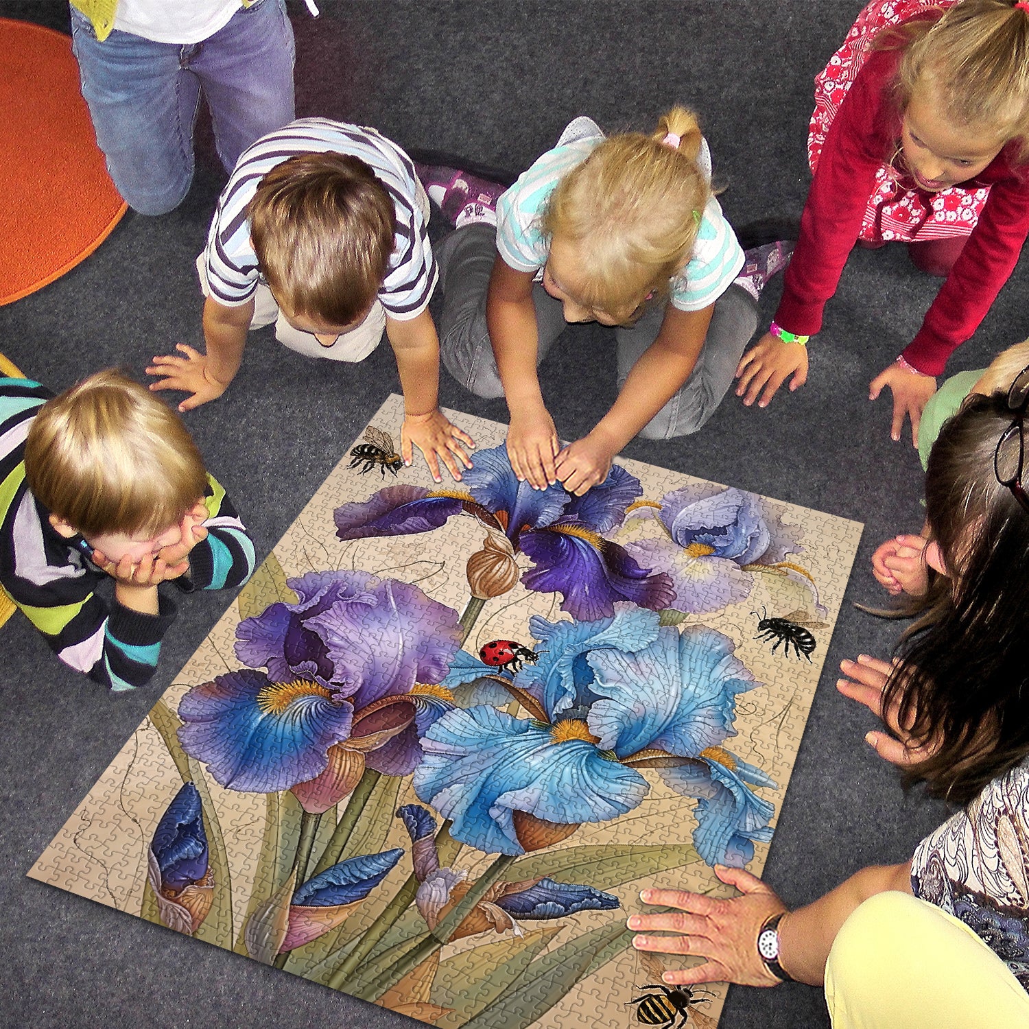Spring Iris Jigsaw Puzzle 1000 pezzi