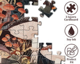 Puzzle de puzzle de la forêt de champignons 1000 pièces