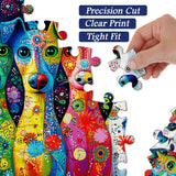 Cani colorati puzzle puzzle 1000 pezzi