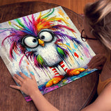 Color Explosion Bird puzzle puzzle 1000 pezzi