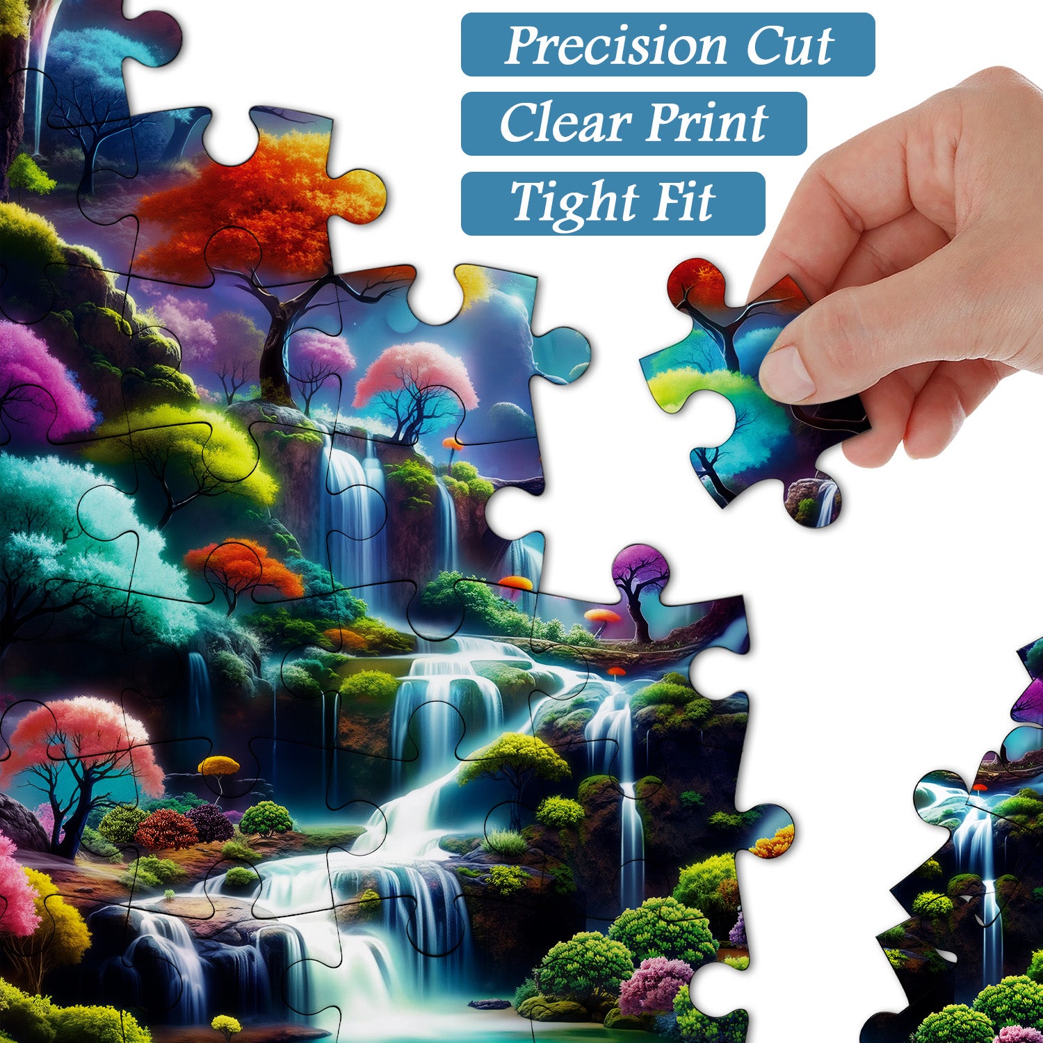 Pun puzzle 1000 pezzi di puzzle grove illuminato da luna 1000 pezzi