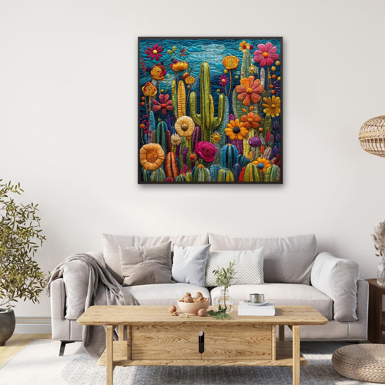 Kaktusblüten Puzzle 1000 Stücke