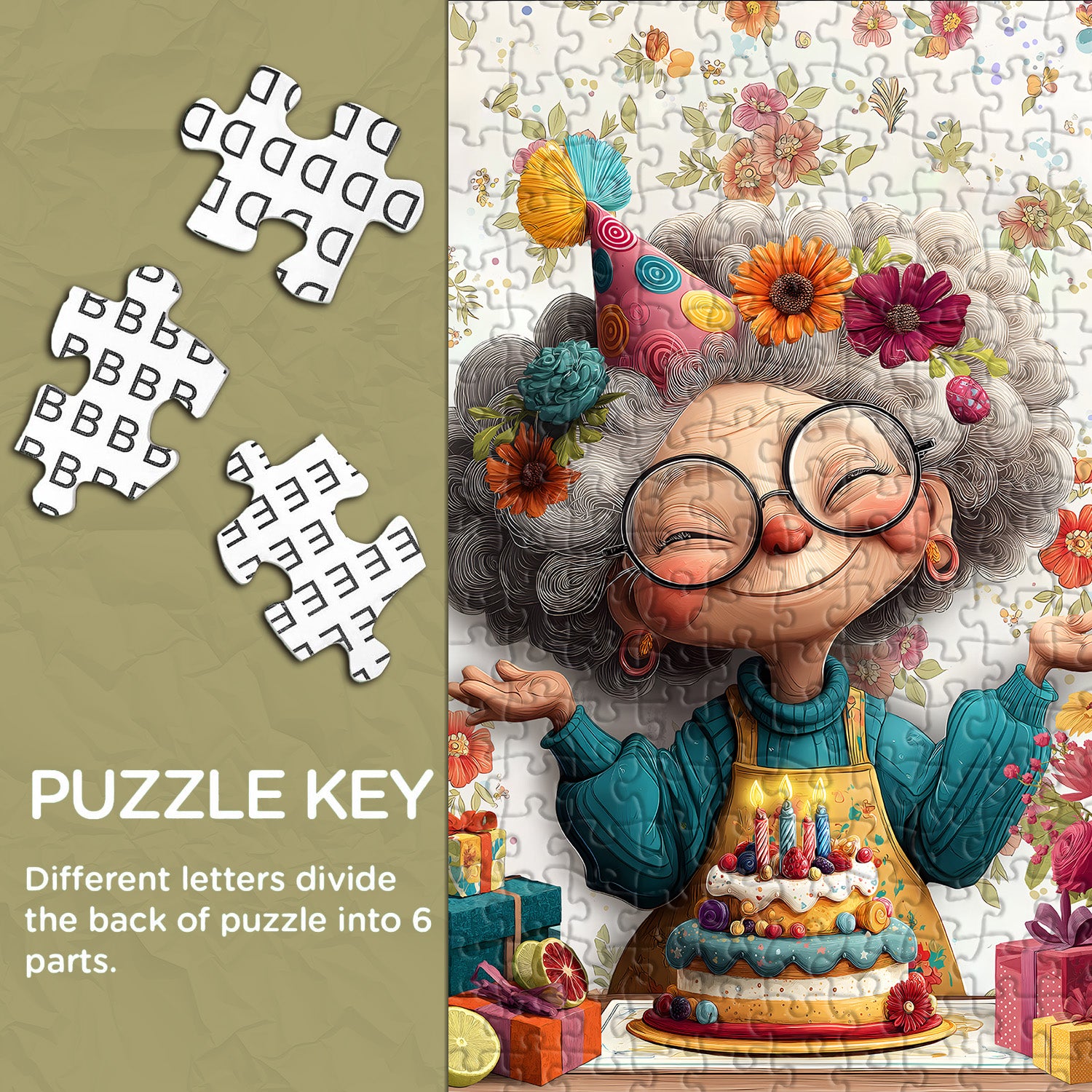 Blumey Birthday Star Jigsaw Puzzle 1000 Stücke