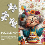 Blumey Birthday Star Jigsaw Puzzle 1000 Stücke