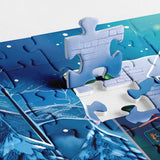Calendario avventato invernale invernale invernale puzzle 1000 pezzi