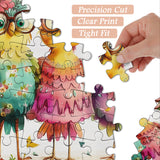 Puzzle de puzzle mignon de poulet 1000 pièces